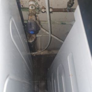 Plumber Portishead plumbing behind home appliance repaired